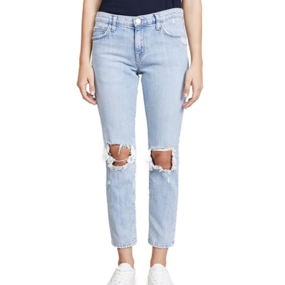 Current/Elliott‎ The Fling in Nova Destroyed Boyfriend Jeans No Size